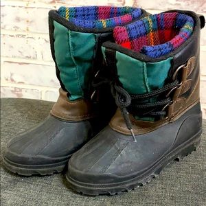 Insulated rain/snow boots